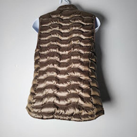 Ariat Ideal 3.0 Down Vest XS Brown Water Repellent Packable Western Outdoor - Picture 2 of 7